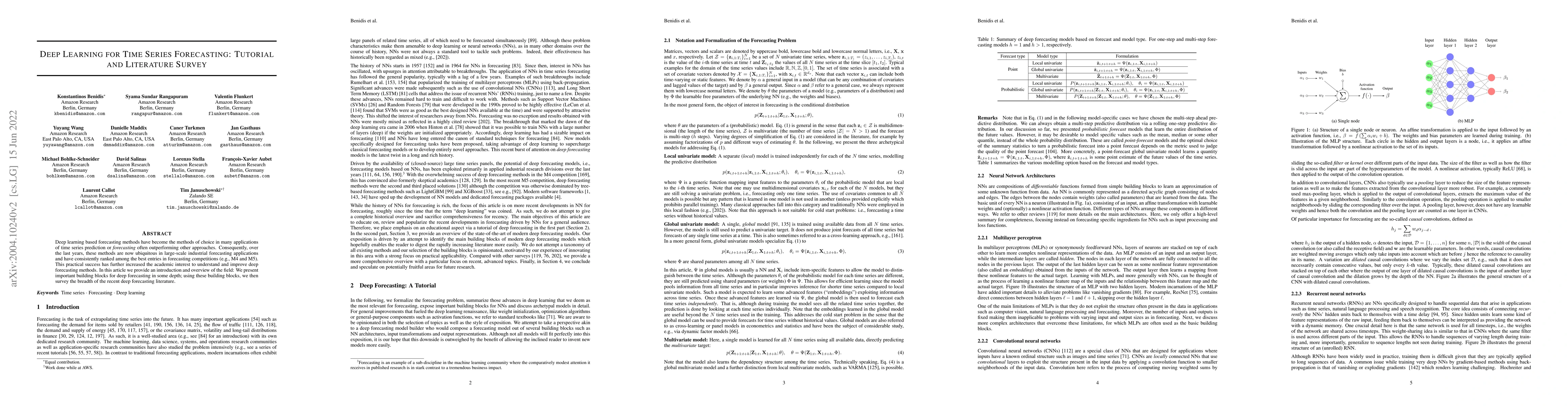 Thumbnail for Deep Learning for Time Series Forecasting: Tutorial and Literature
  Survey