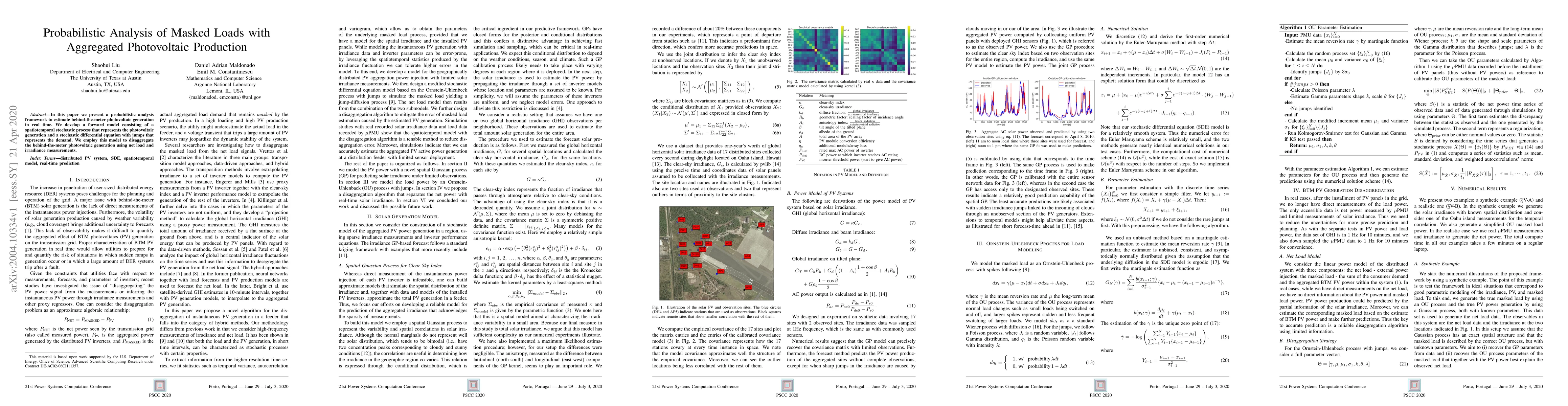 Thumbnail for Probabilistic analysis of masked loads with aggregated photovoltaic
  production
