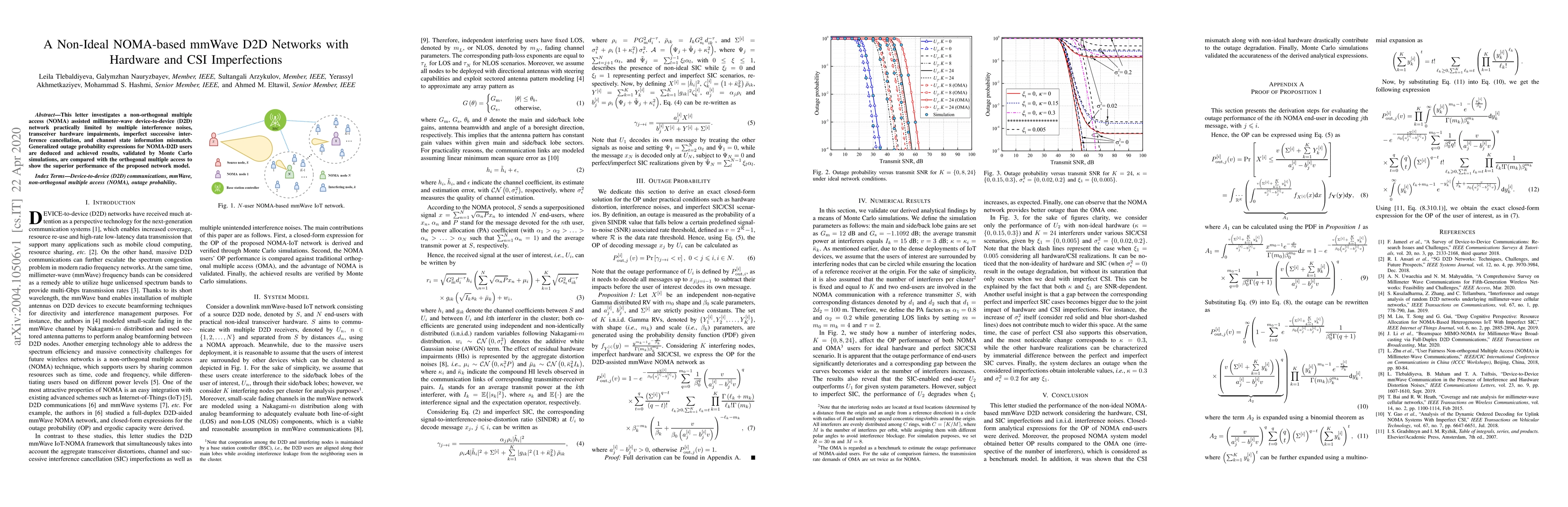 Thumbnail for A Non-Ideal NOMA-based mmWave D2D Networks with Hardware and CSI
  Imperfections