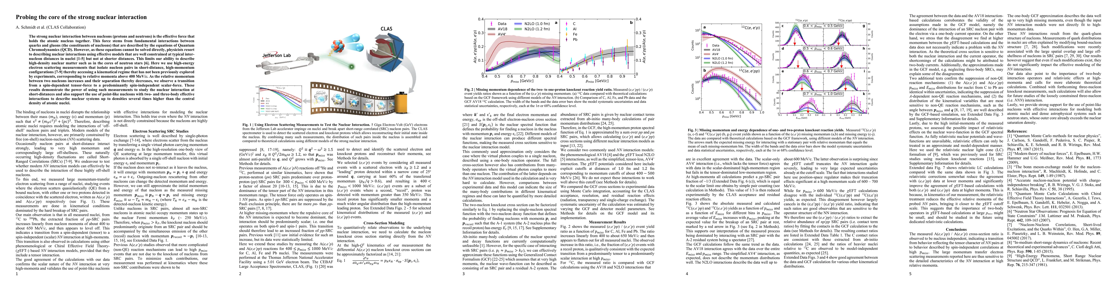 Thumbnail for Probing the core of the strong nuclear interaction