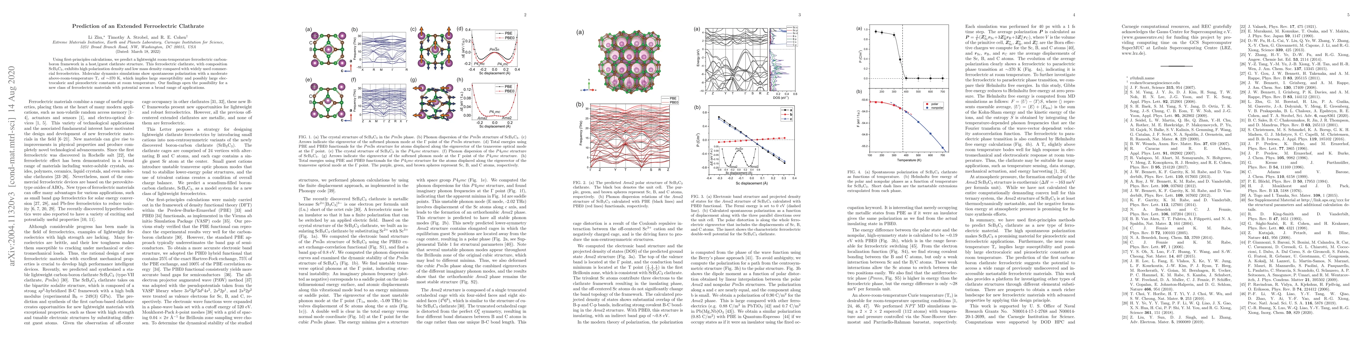 Thumbnail for Prediction of an Extended Ferroelectric Clathrate