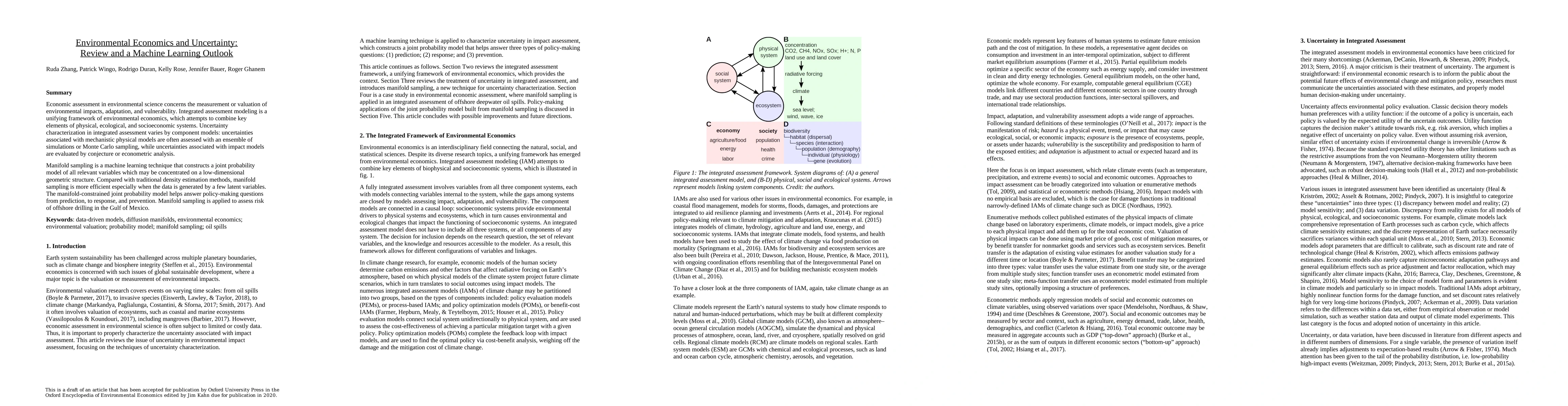 Thumbnail for Environmental Economics and Uncertainty: Review and a Machine Learning
  Outlook