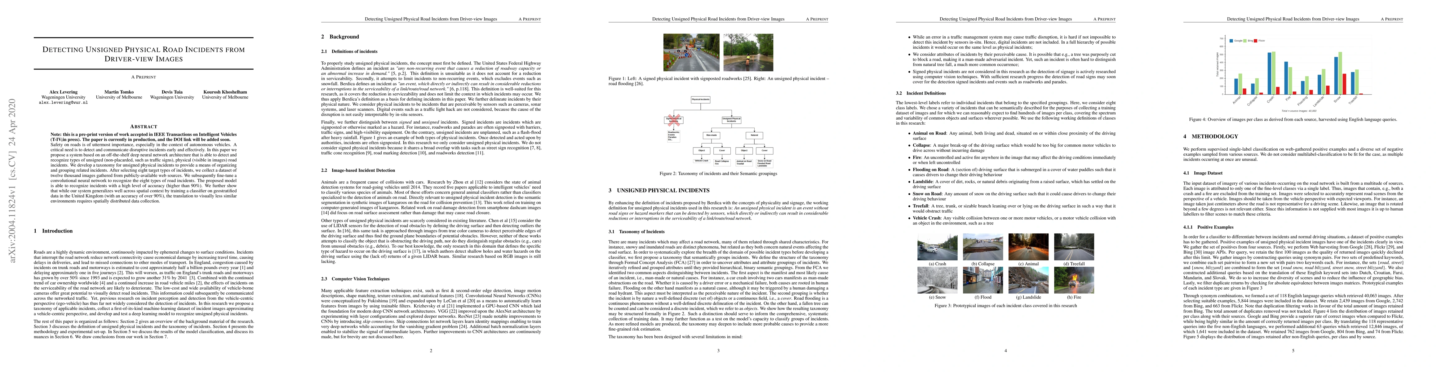Thumbnail for Detecting Unsigned Physical Road Incidents from Driver-View Images