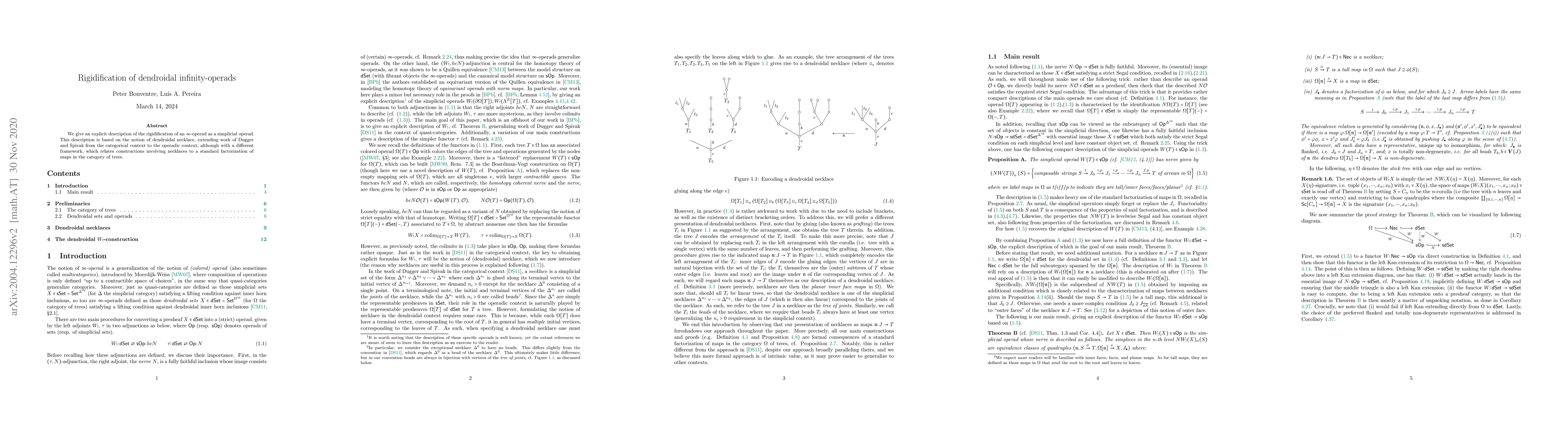Thumbnail for Rigidification of dendroidal infinity-operads