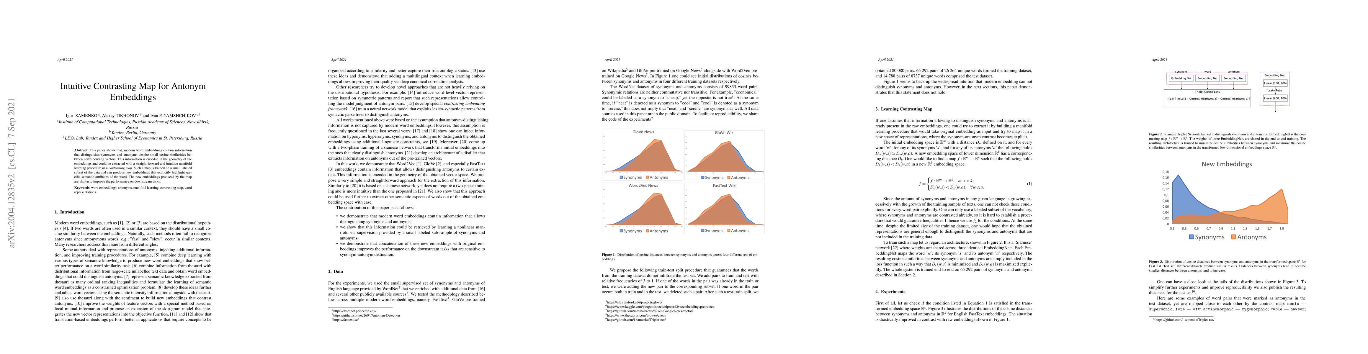 Thumbnail for Intuitive Contrasting Map for Antonym Embeddings