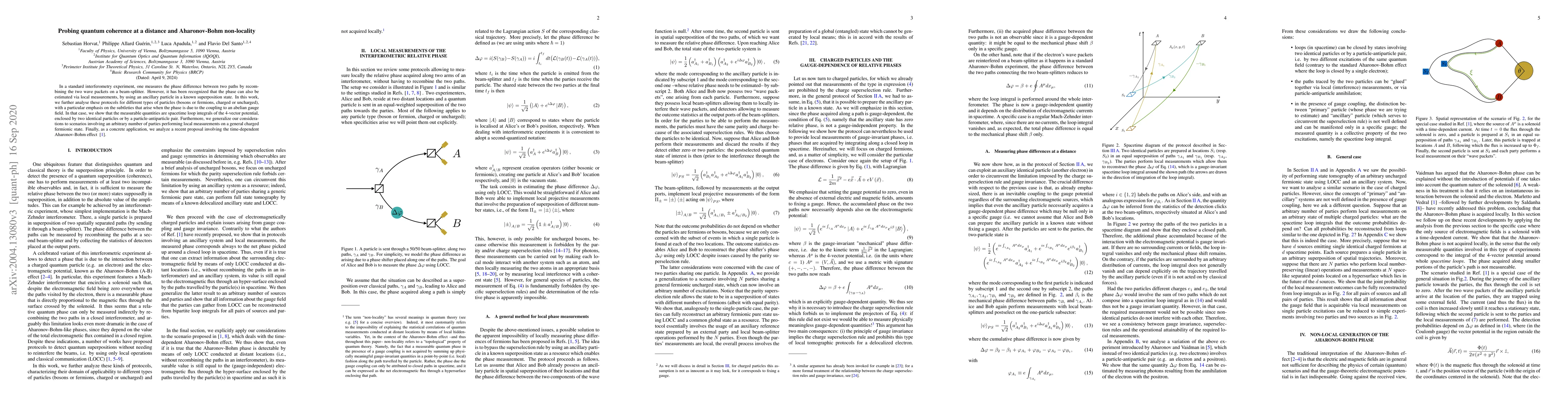 Thumbnail for Probing quantum coherence at a distance and Aharonov-Bohm non-locality