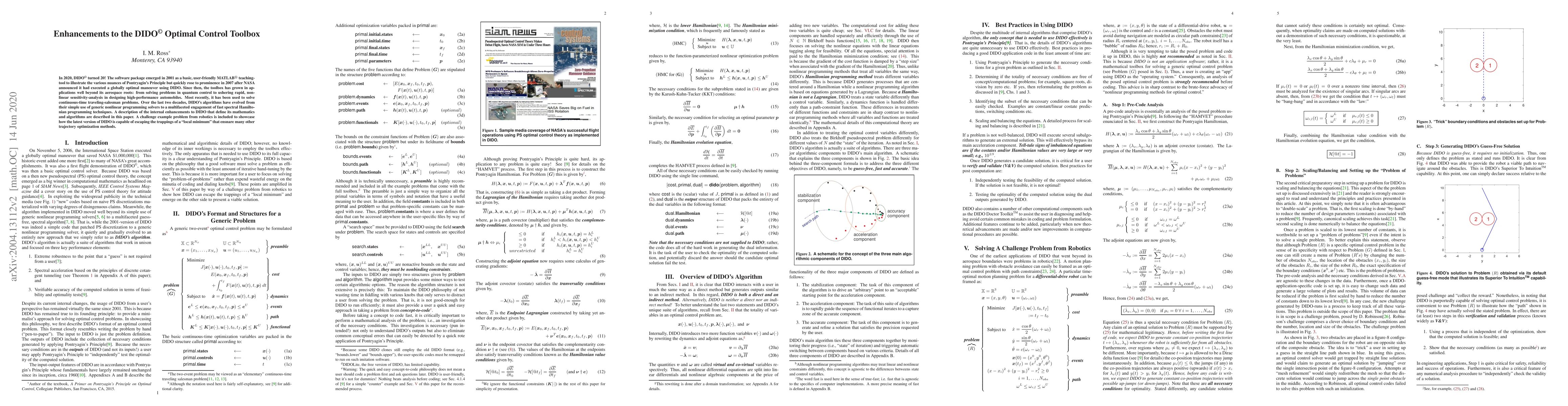 Thumbnail for Enhancements to the DIDO Optimal Control Toolbox