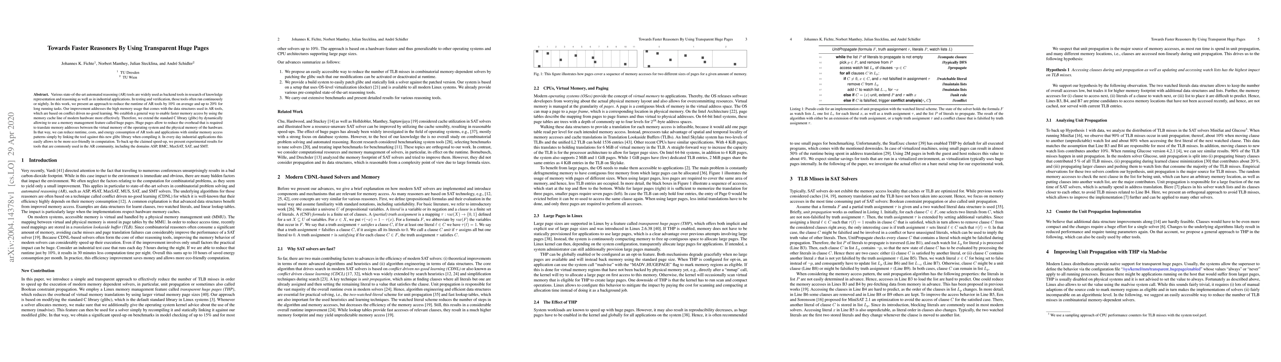 Thumbnail for Towards Faster Reasoners By Using Transparent Huge Pages