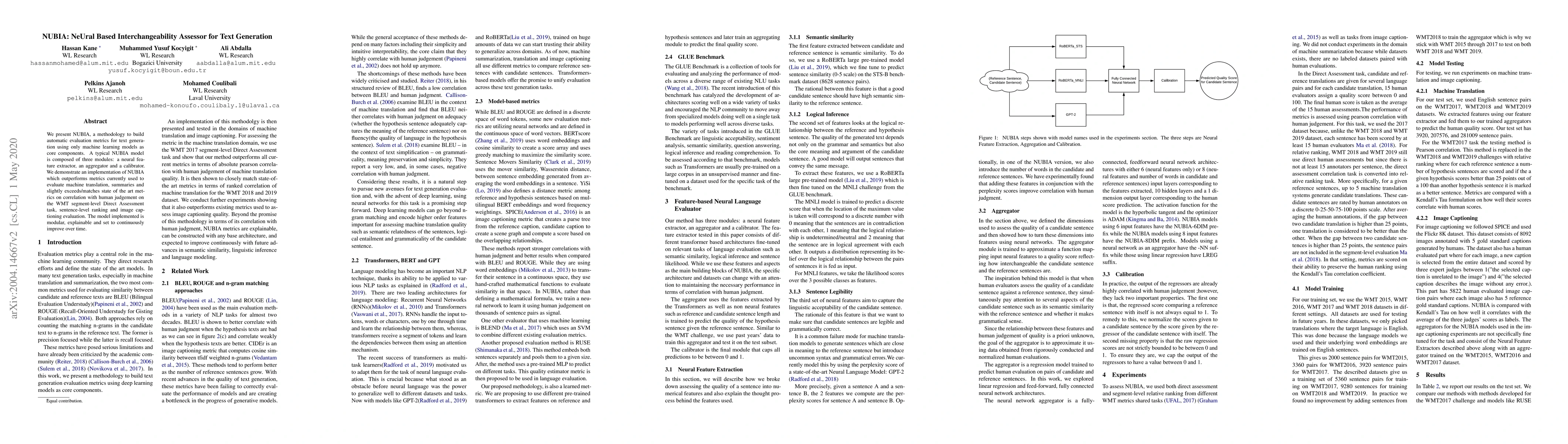 Thumbnail for NUBIA: NeUral Based Interchangeability Assessor for Text Generation