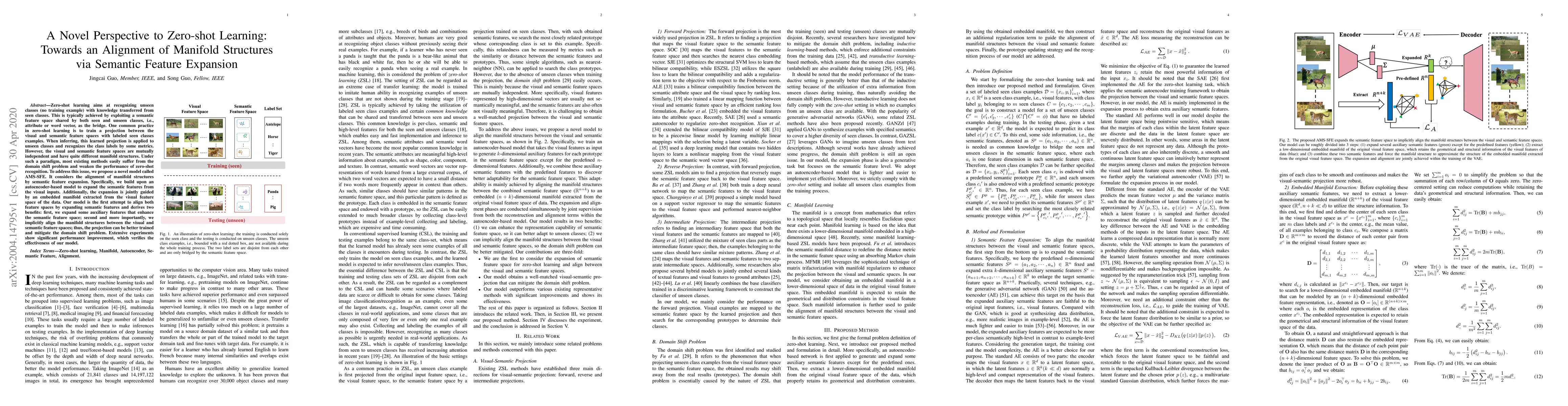 Thumbnail for A Novel Perspective to Zero-shot Learning: Towards an Alignment of
  Manifold Structures via Semantic Feature Expansion