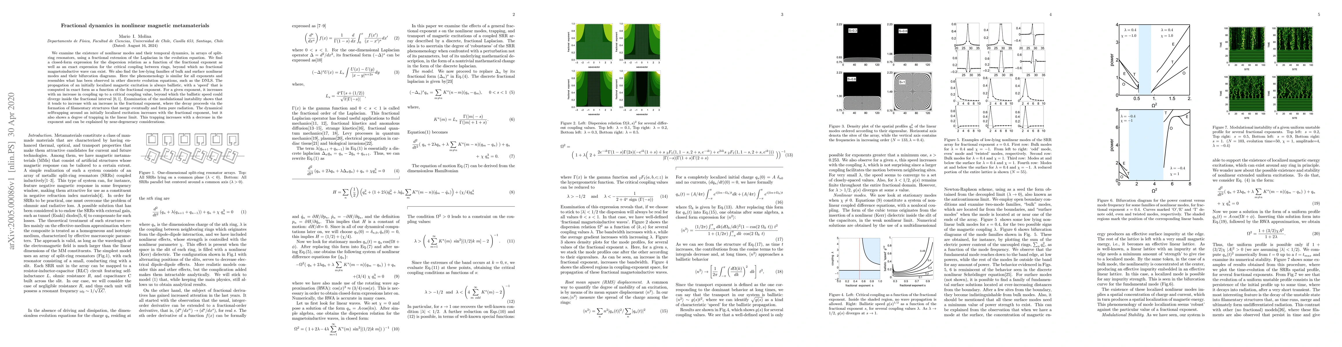 Thumbnail for Fractional dynamics in nonlinear magnetic metamaterials