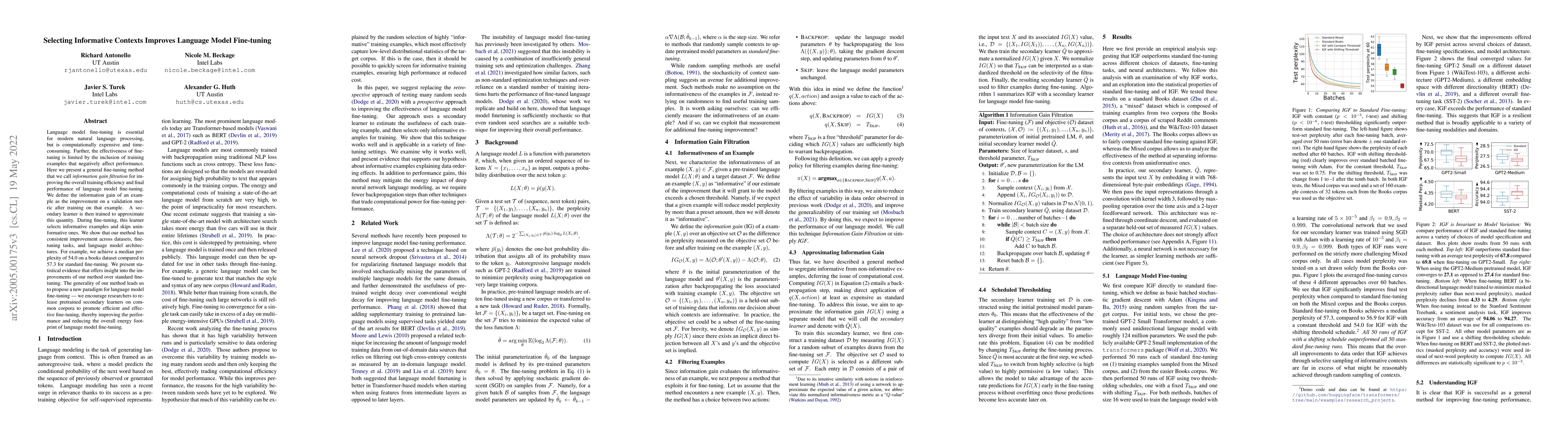 Thumbnail for Selecting Informative Contexts Improves Language Model Finetuning