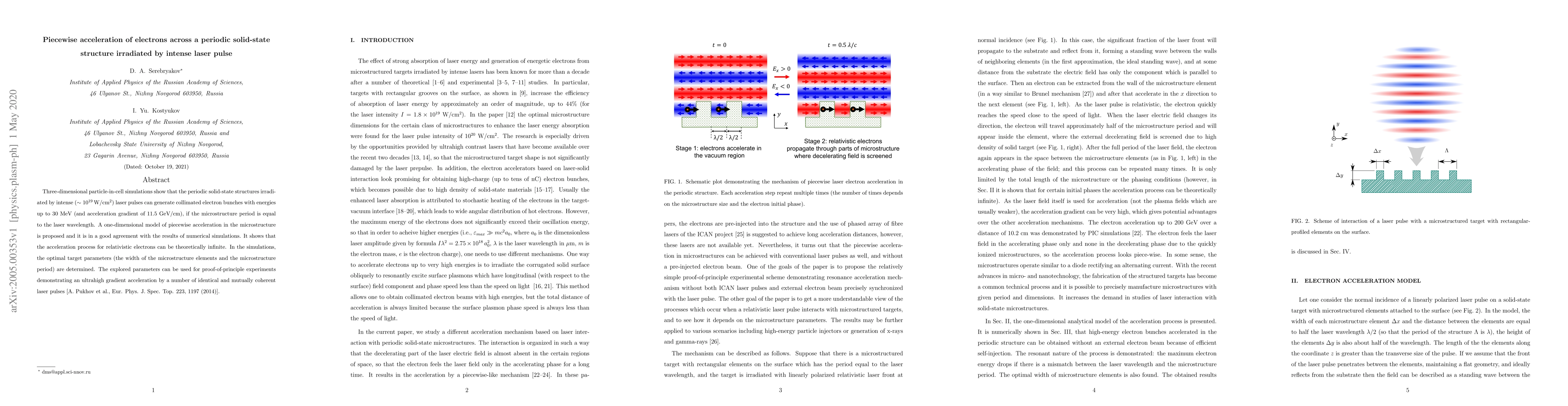 Thumbnail for Piecewise acceleration of electrons across a periodic solid-state
  structure irradiated by intense laser pulse