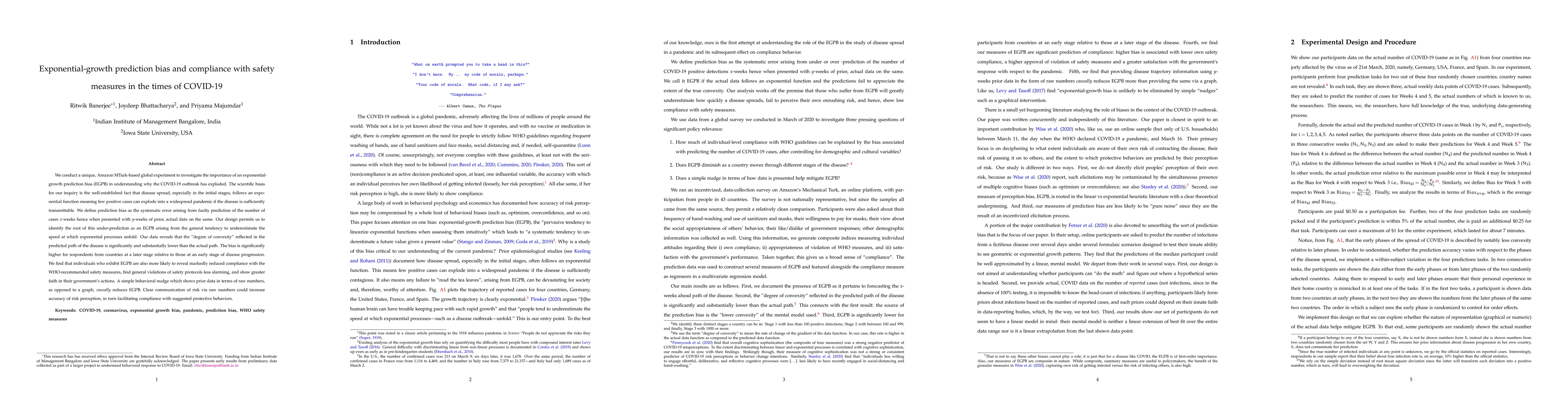 Thumbnail for Exponential-growth prediction bias and compliance with safety measures
  in the times of COVID-19