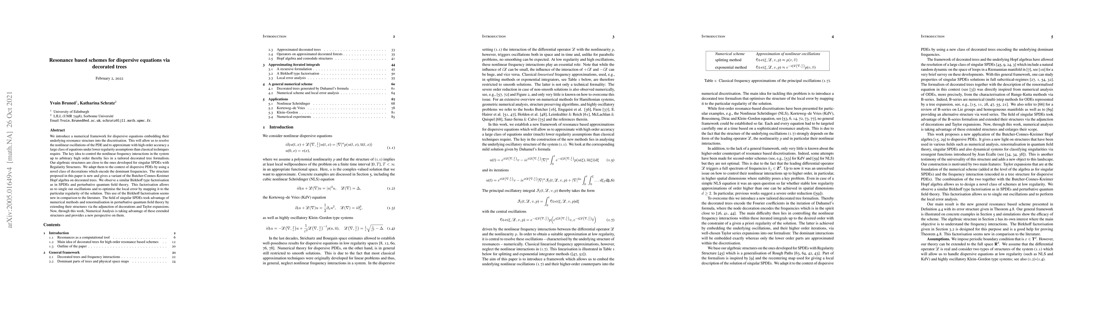 Thumbnail for Resonance based schemes for dispersive equations via decorated trees