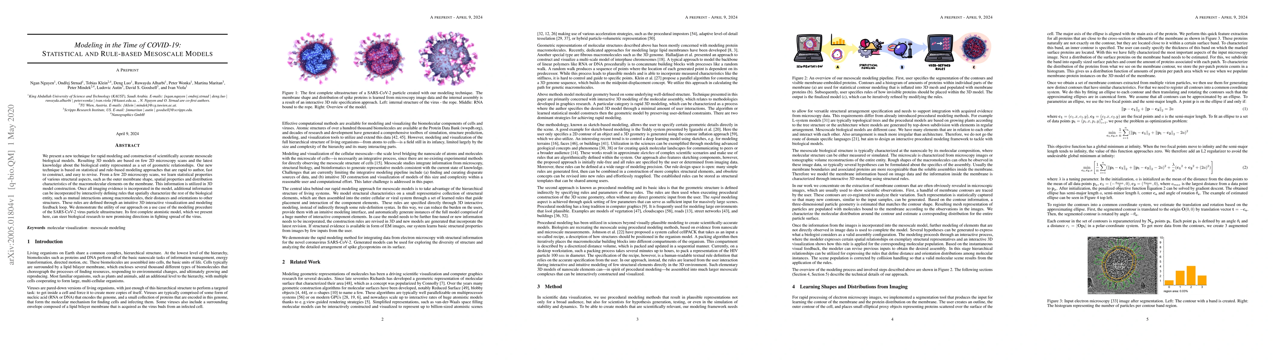 Thumbnail for Modeling in the Time of COVID-19: Statistical and Rule-based Mesoscale
  Models
