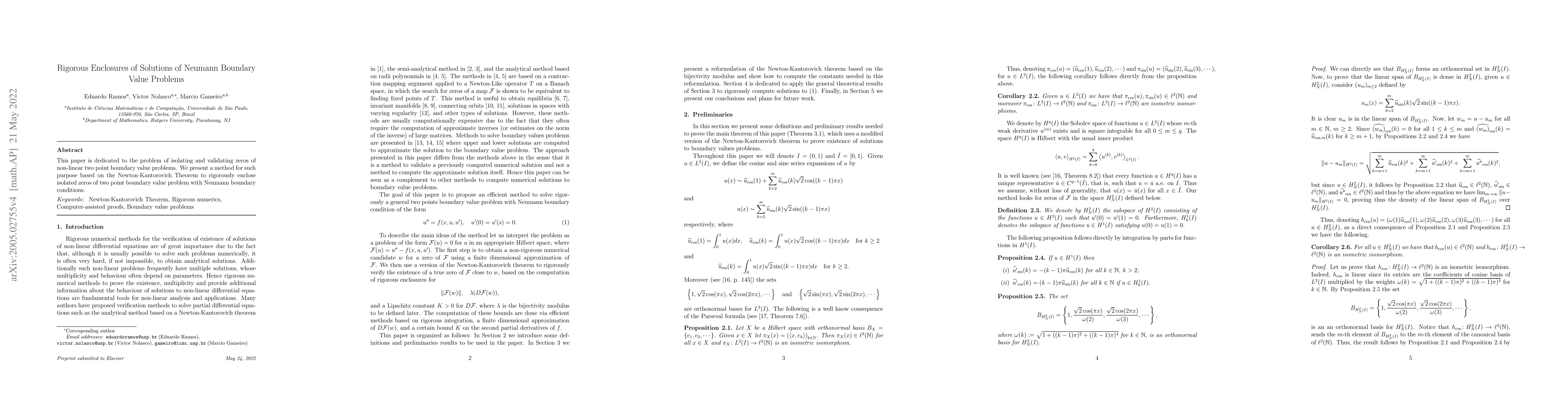 Thumbnail for Rigorous Enclosures of Solutions of Neumann Boundary Value Problems