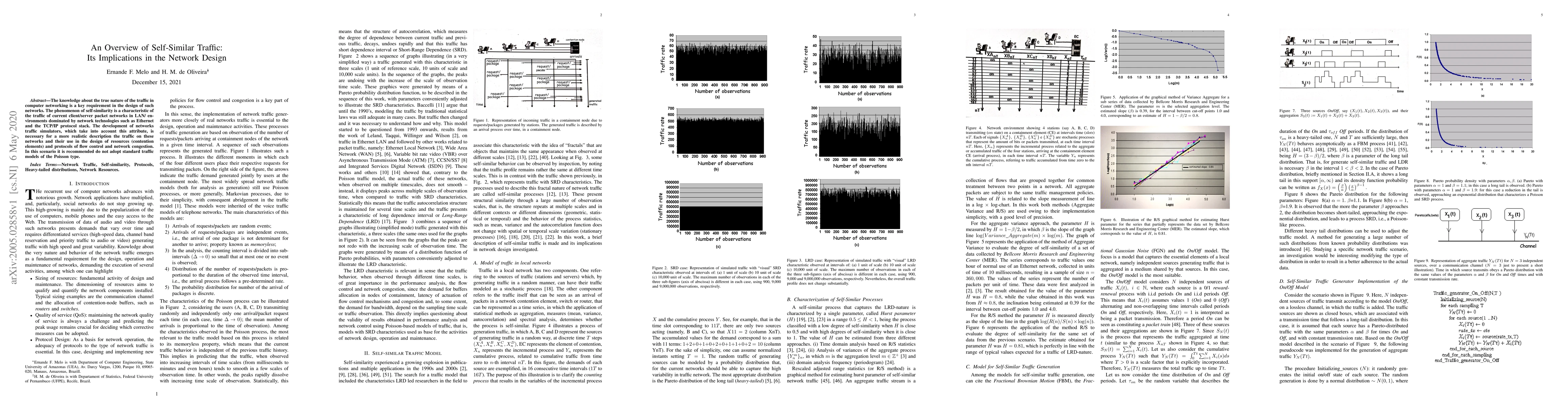 Thumbnail for An Overview of Self-Similar Traffic: Its Implications in the Network
  Design