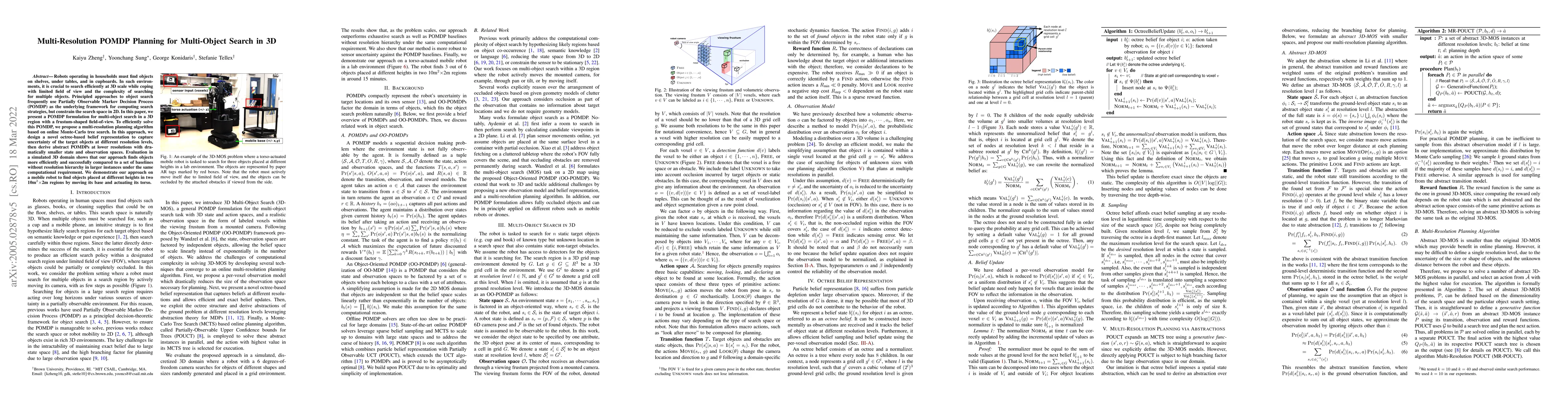 Thumbnail for Multi-Resolution POMDP Planning for Multi-Object Search in 3D