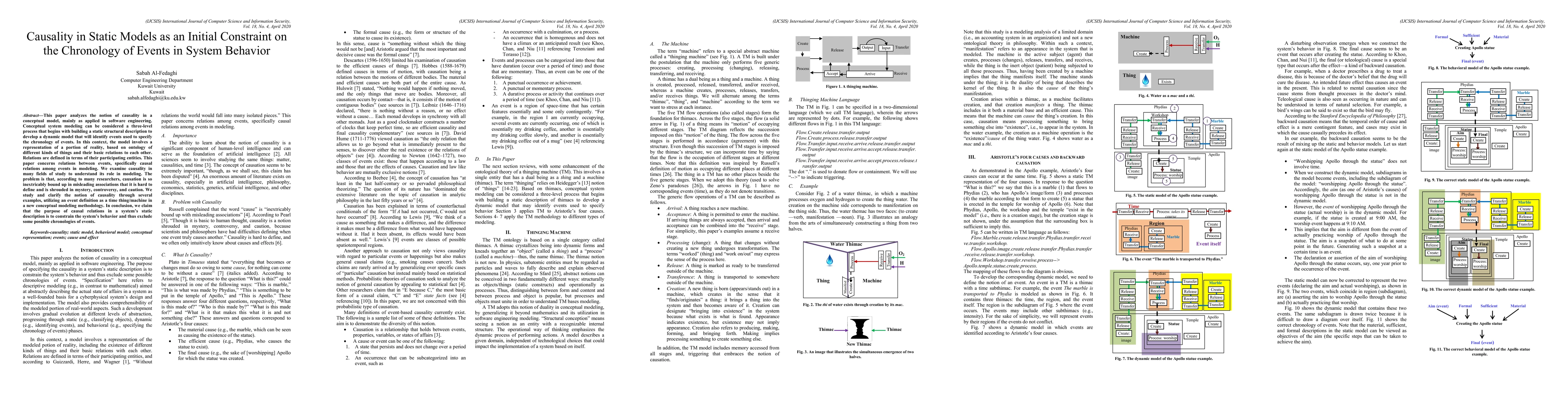 Thumbnail for Causality in Static Models as an Initial Constraint on the Chronology of
  Events in System Behavior