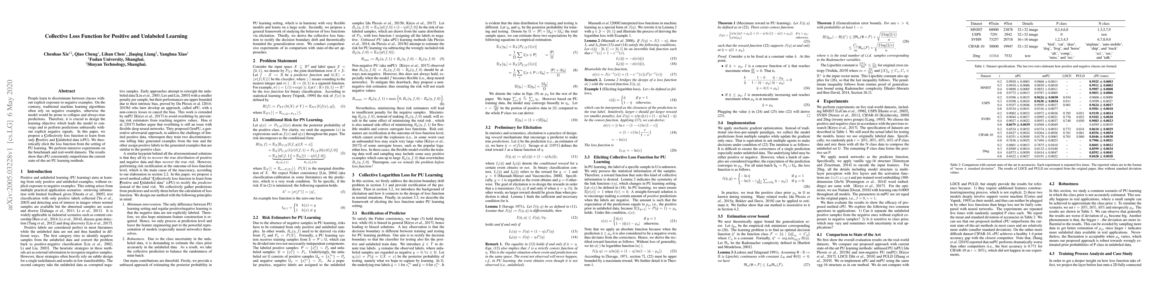 Thumbnail for Collective Loss Function for Positive and Unlabeled Learning