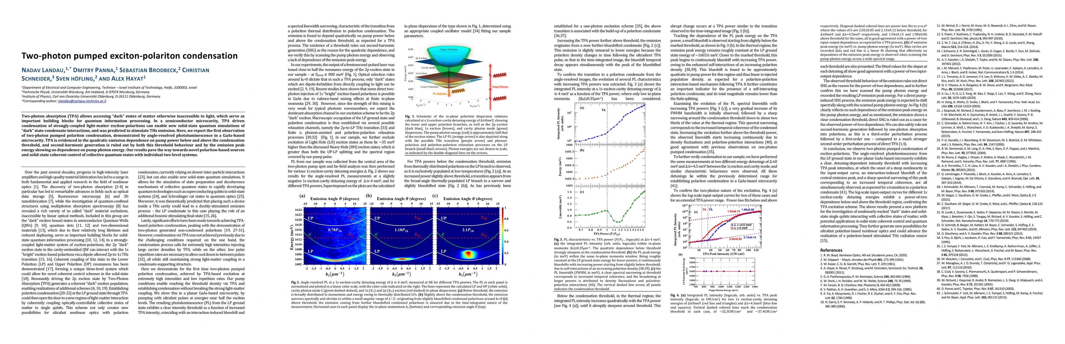 Thumbnail for Two-photon pumped exciton-polariton condensation