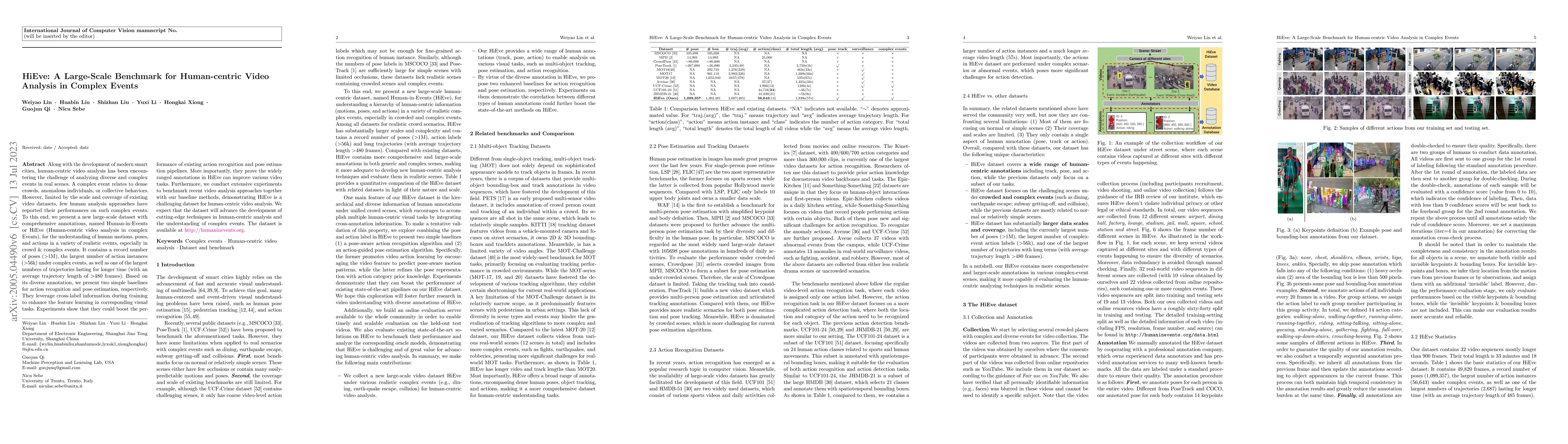 Thumbnail for Human in Events: A Large-Scale Benchmark for Human-centric Video
  Analysis in Complex Events