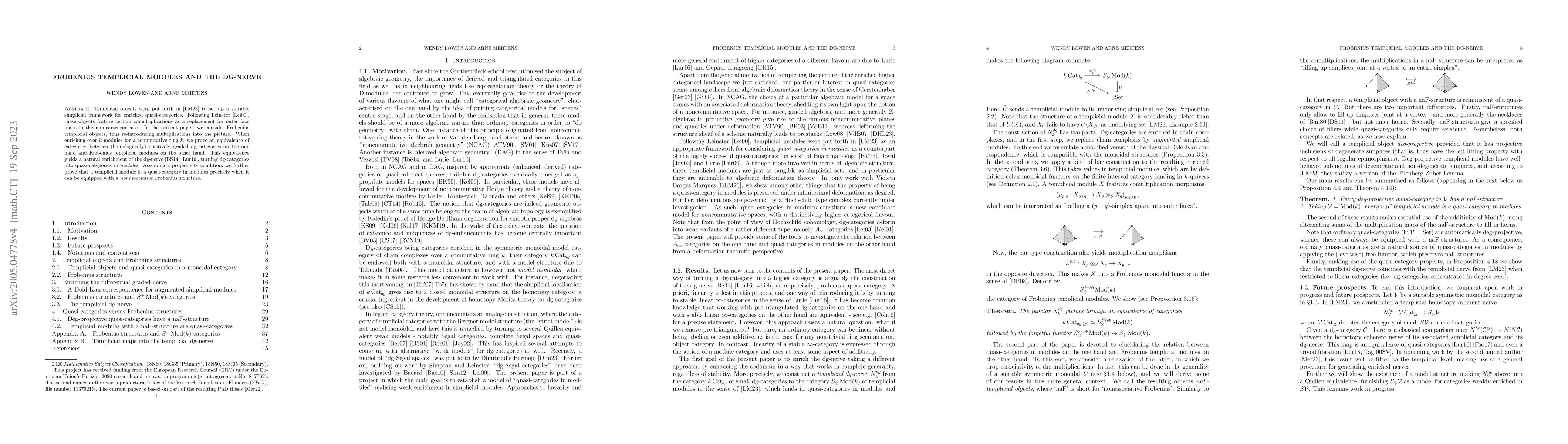 Thumbnail for Frobenius templicial modules and the dg-nerve