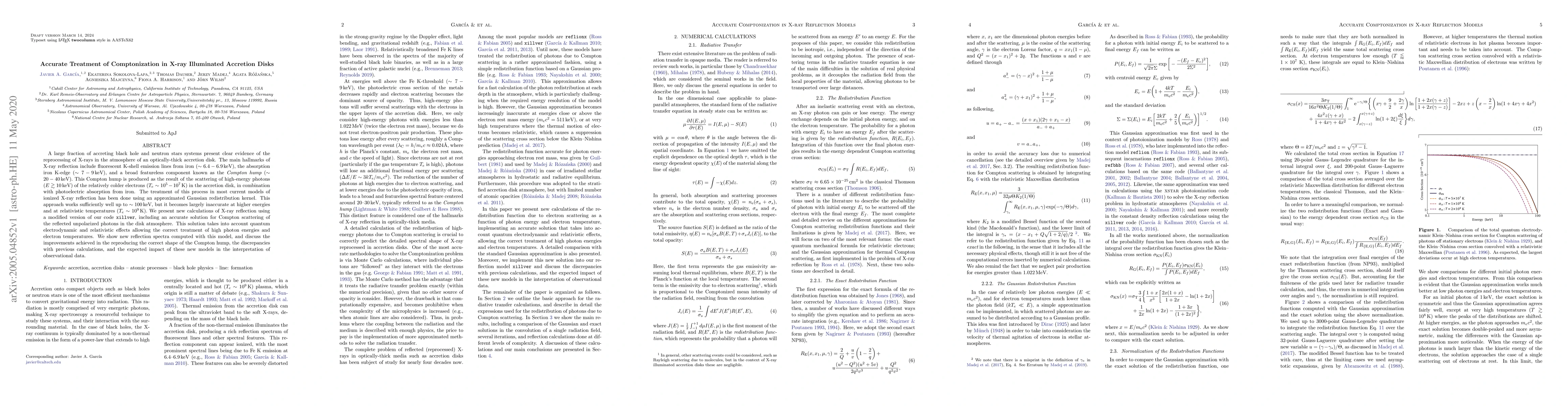 Thumbnail for Accurate Treatment of Comptonization in X-ray Illuminated Accretion
  Disks