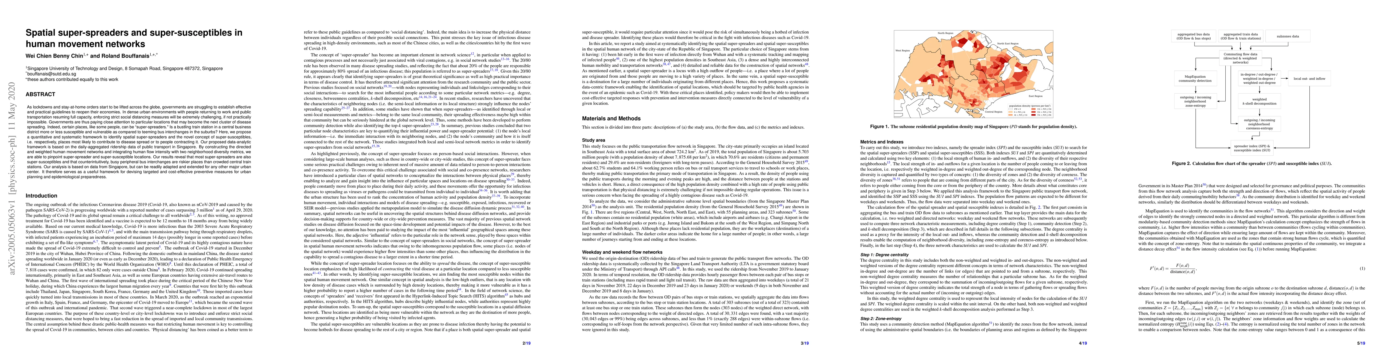 Thumbnail for Spatial super-spreaders and super-susceptibles in human movement
  networks