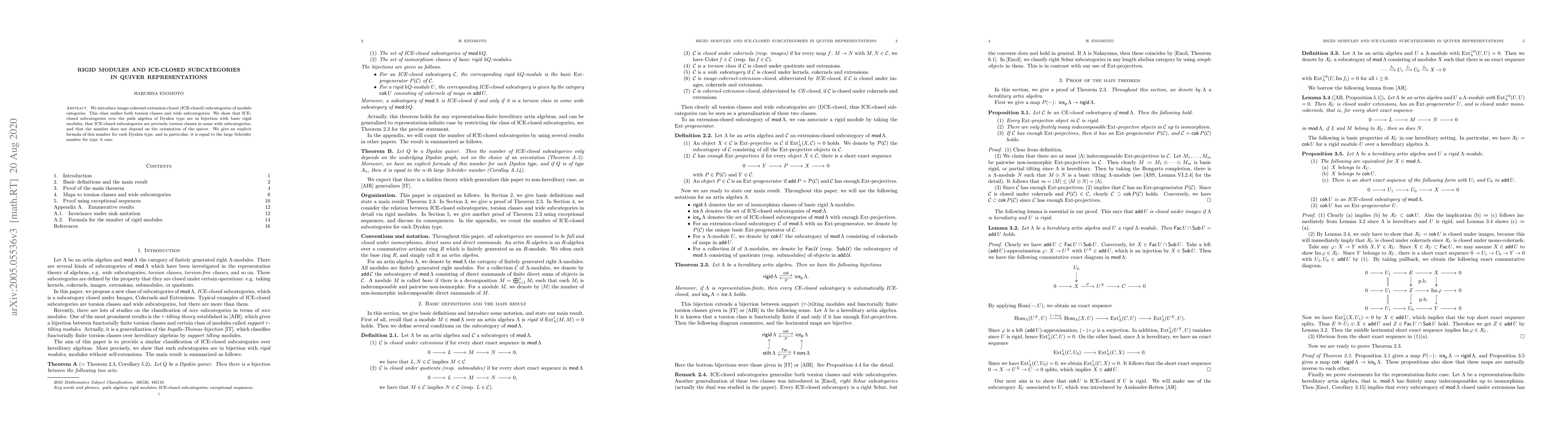 Thumbnail for Rigid modules and ICE-closed subcategories in quiver representations
