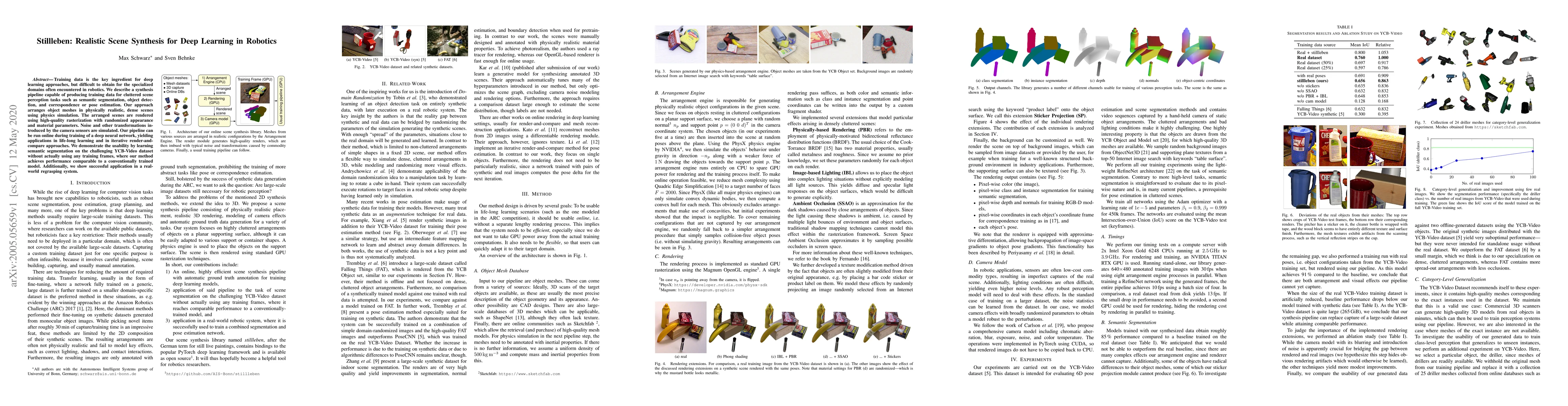 Thumbnail for Stillleben: Realistic Scene Synthesis for Deep Learning in Robotics