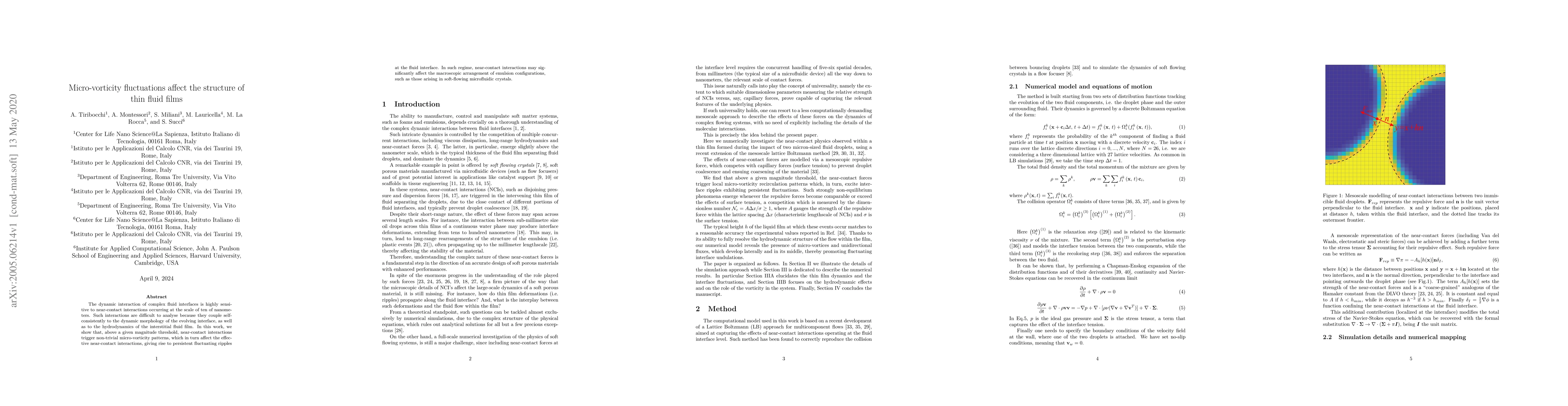 Thumbnail for Micro-vorticity fluctuations affect the structure of thin fluid films