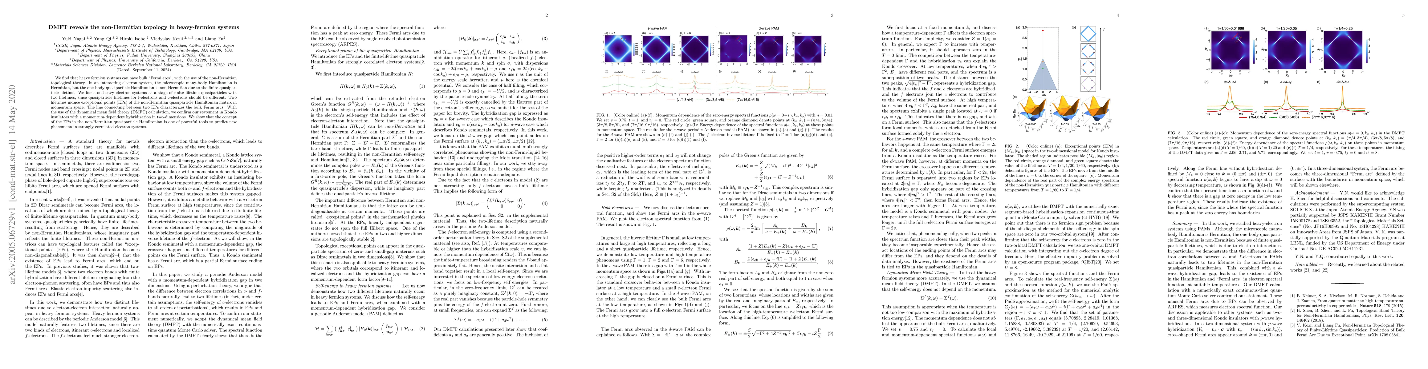 Thumbnail for DMFT reveals the non-Hermitian topology in heavy-fermion systems