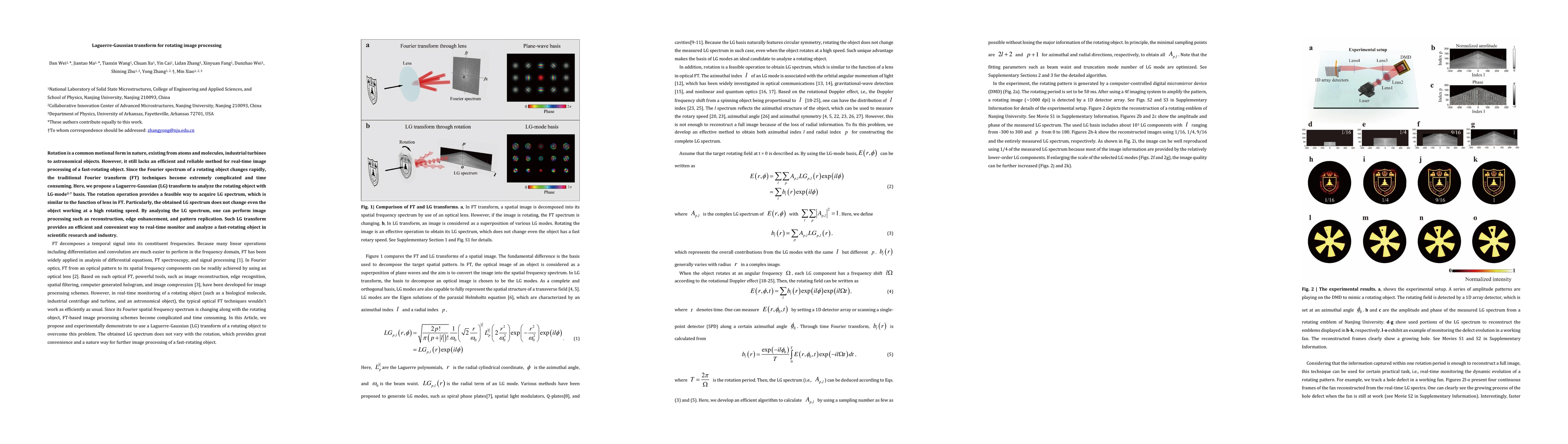 Thumbnail for Laguerre-Gaussian transform for rotating image processing
