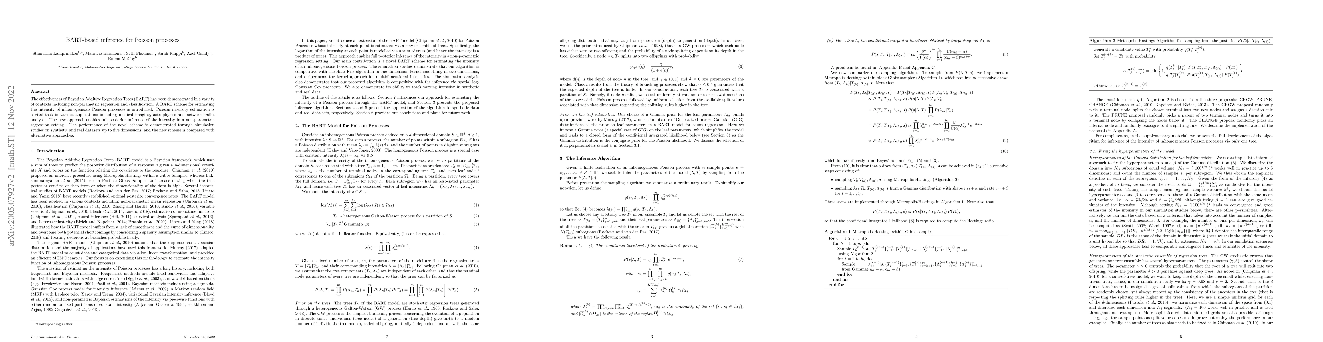 Thumbnail for BART-based inference for Poisson processes