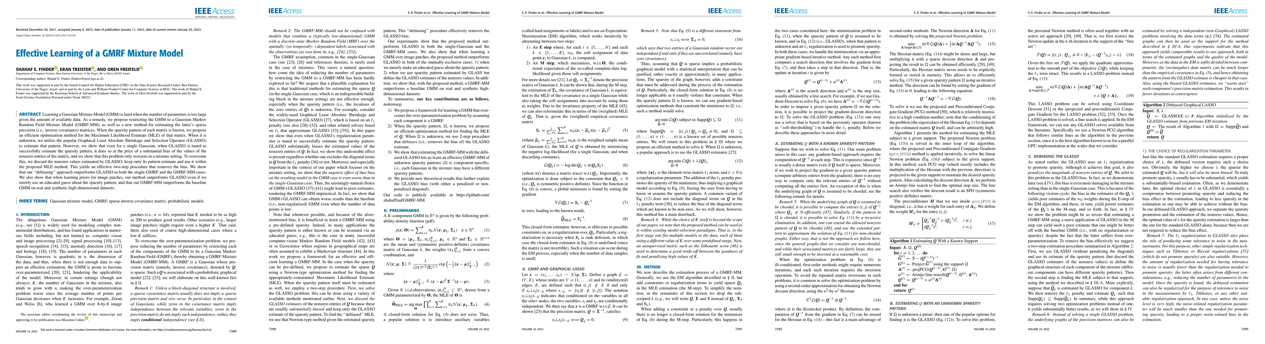 Thumbnail for Effective Learning of a GMRF Mixture Model