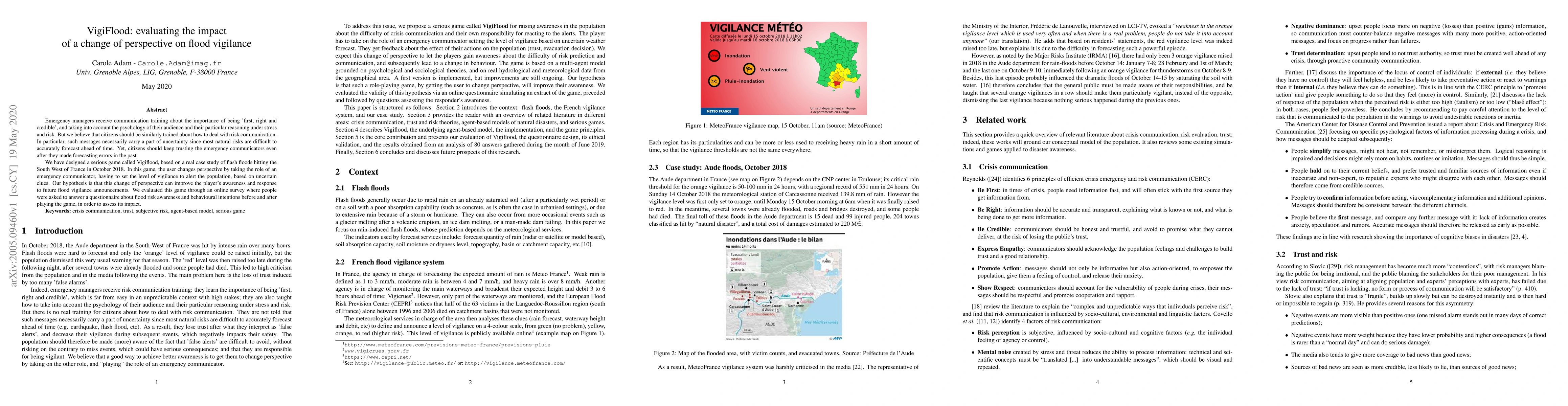 Thumbnail for VigiFlood: evaluating the impact of a change of perspective on flood
  vigilance