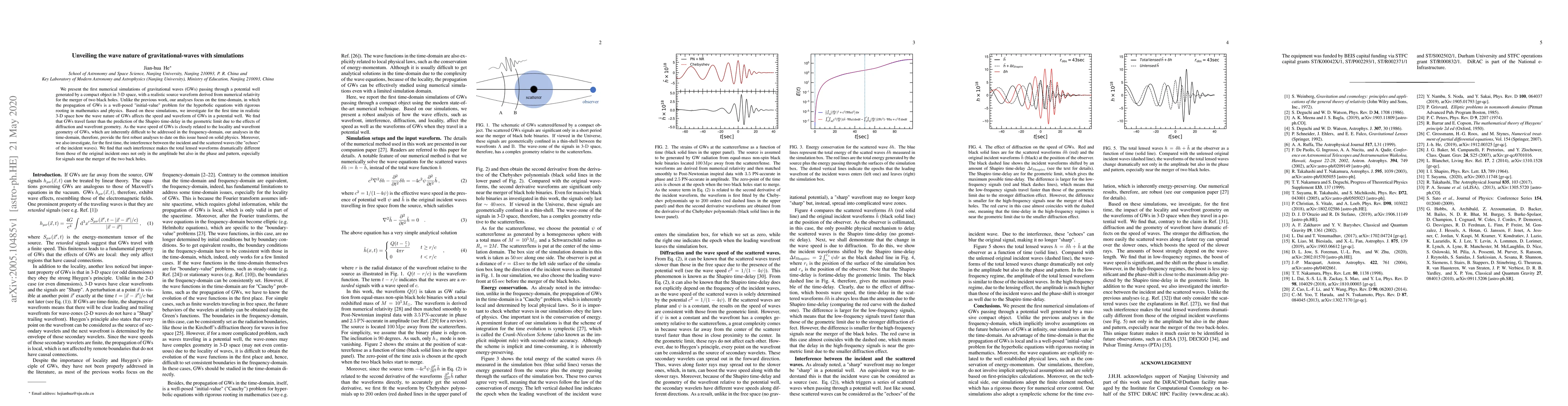 Thumbnail for Unveiling the wave nature of gravitational-waves with simulations