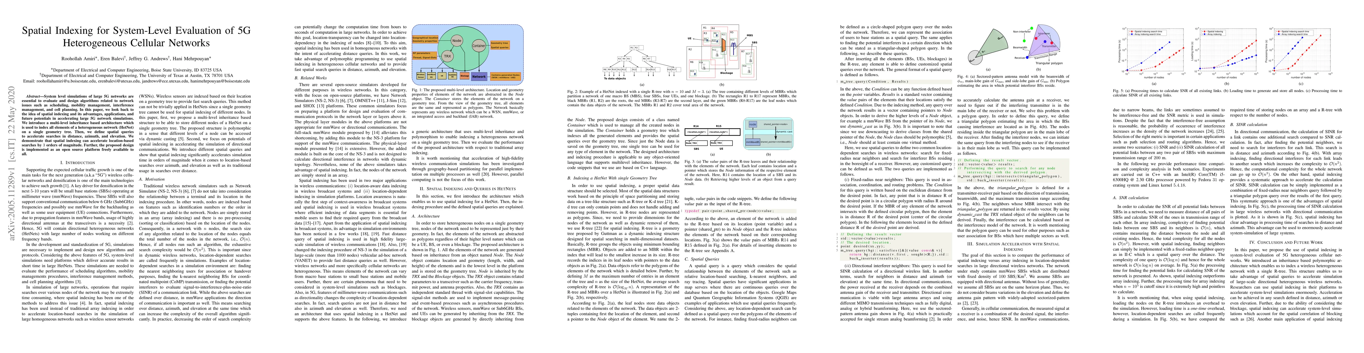 Thumbnail for Spatial Indexing for System-Level Evaluation of 5G Heterogeneous
  Cellular Networks