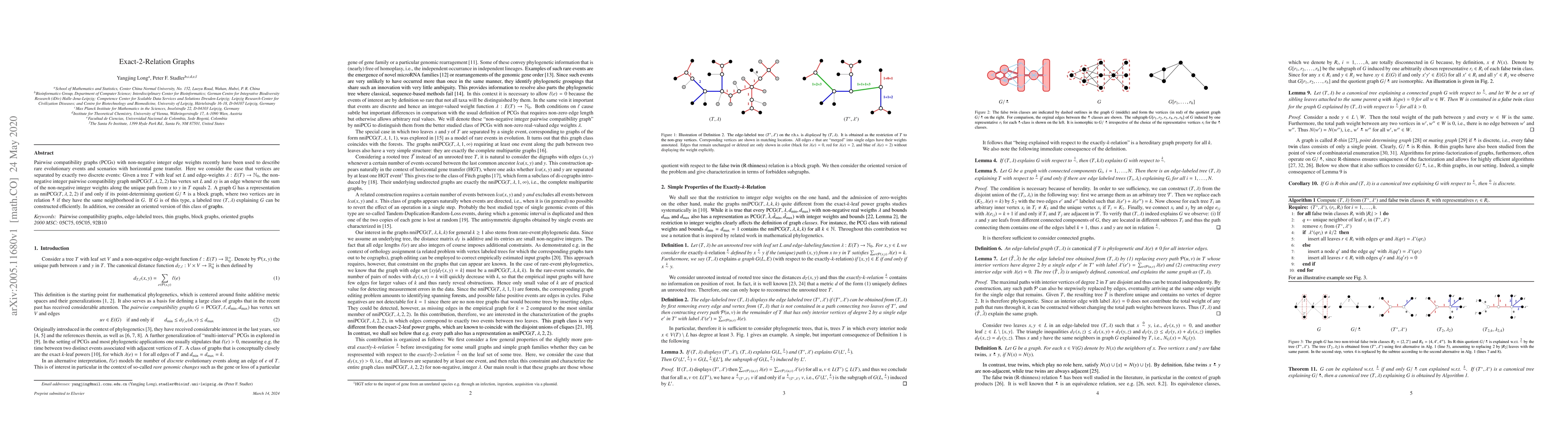 Thumbnail for Exact-$2$-Relation Graphs