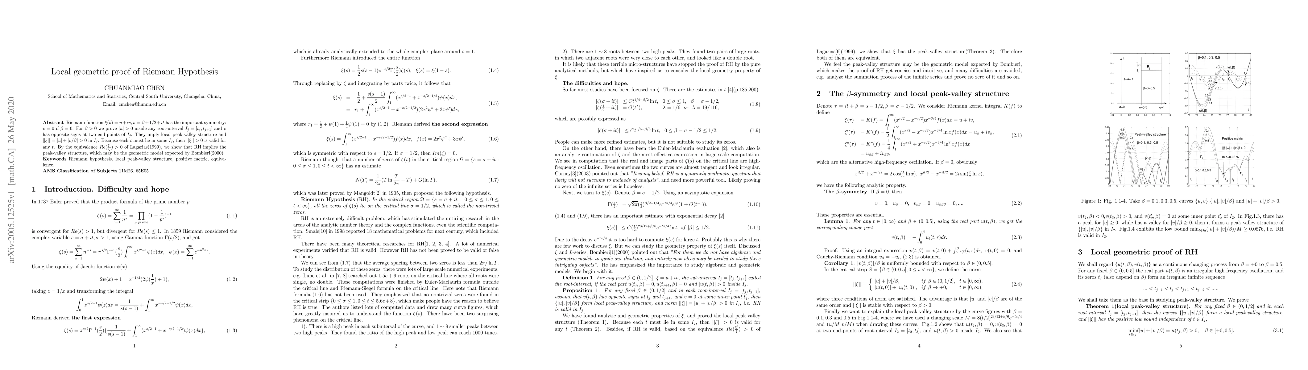 Thumbnail for Local geometric proof of Riemann Hypothesis
