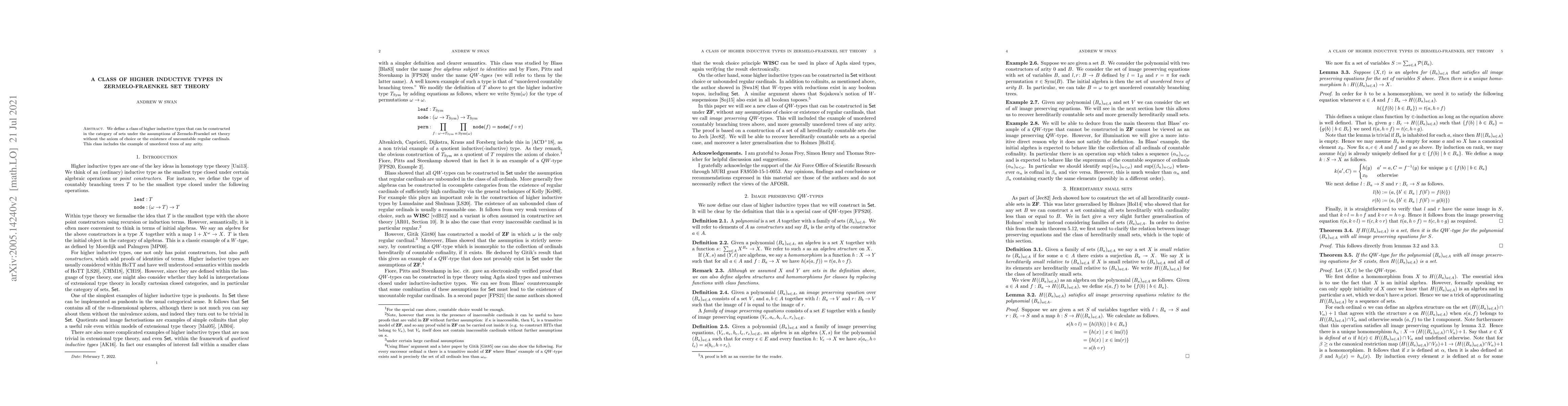 Thumbnail for A class of higher inductive types in Zermelo-Fraenkel set theory