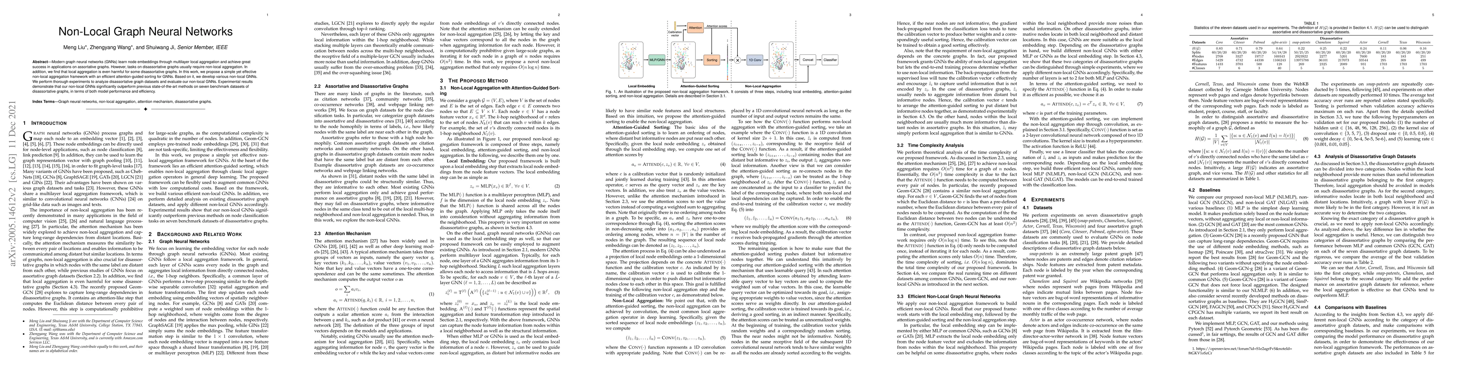 Thumbnail for Non-Local Graph Neural Networks