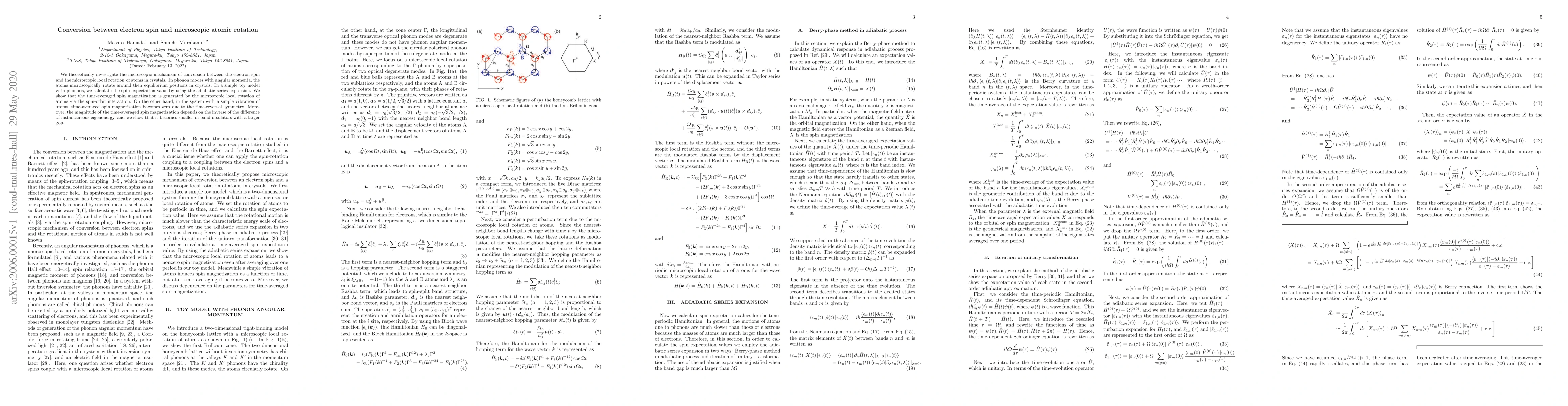 Thumbnail for Conversion between electron spin and microscopic atomic rotation
