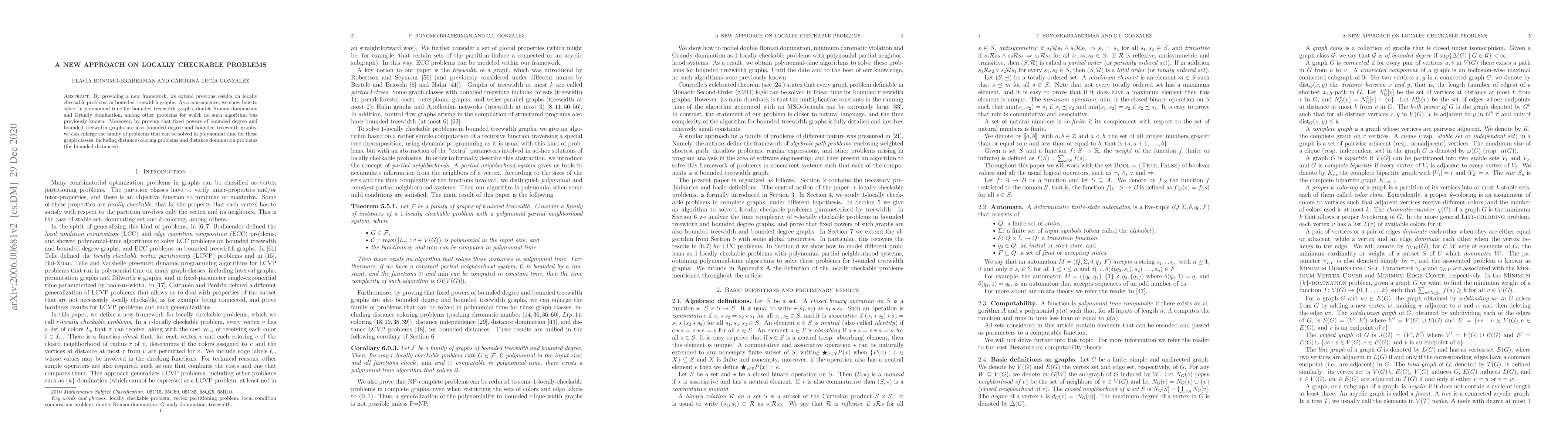 Thumbnail for A new approach on locally checkable problems
