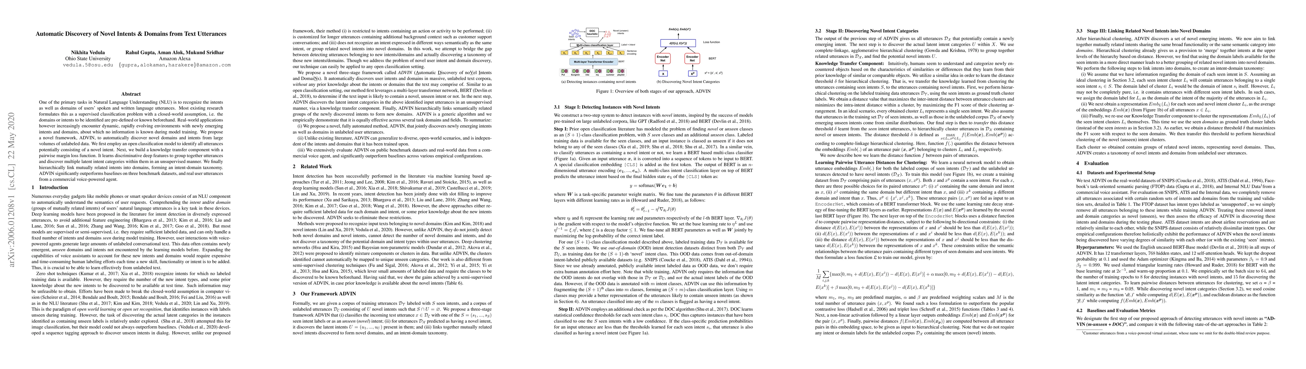 Thumbnail for Automatic Discovery of Novel Intents & Domains from Text Utterances