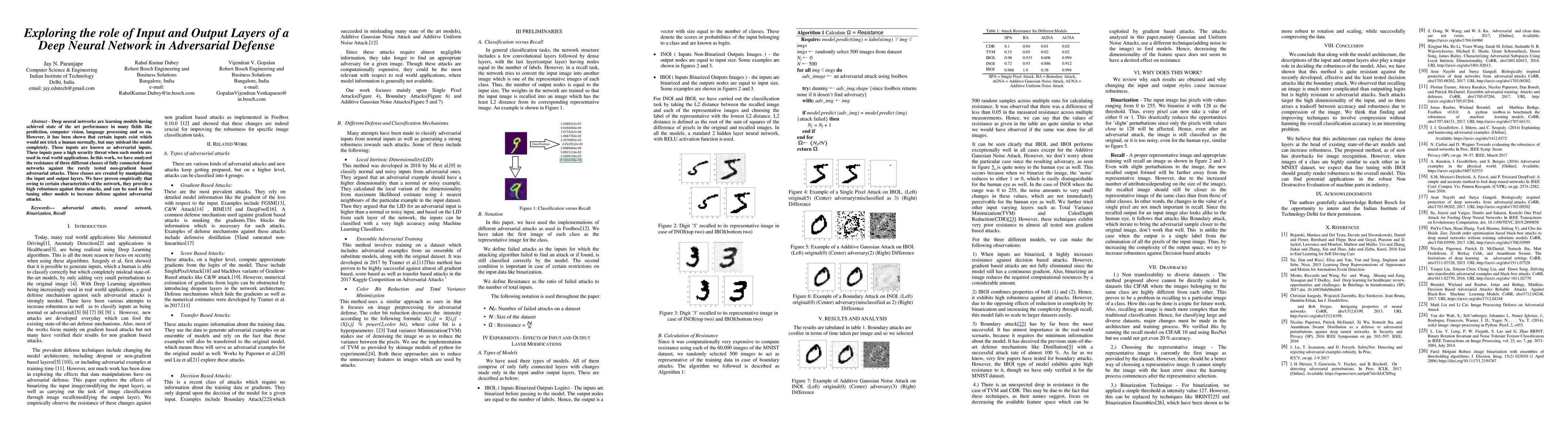 Thumbnail for Exploring the role of Input and Output Layers of a Deep Neural Network
  in Adversarial Defense