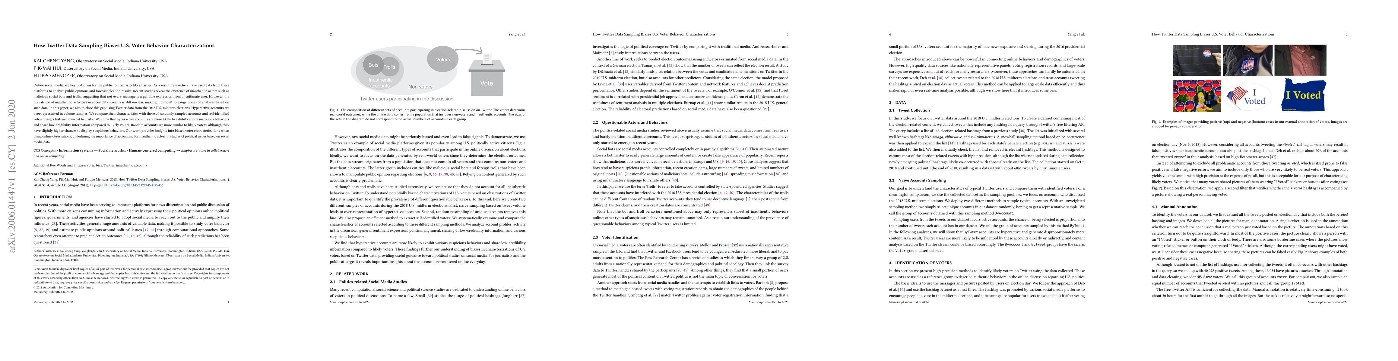 Thumbnail for How Twitter Data Sampling Biases U.S. Voter Behavior Characterizations