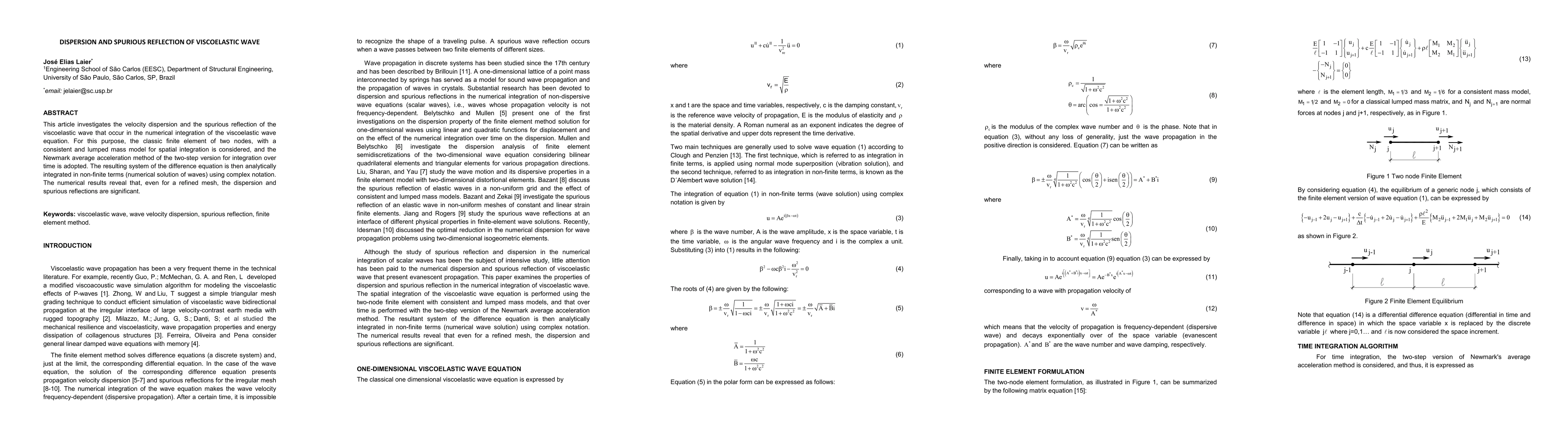 Thumbnail for Dispersion and spurious reflections of viscoelastic wave